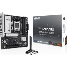 ÖNÇ - PRİME Asus Prıme B850M-A Wıfı Ddr5 8000MT/S 1xhdmı 2xdp 3xm.2 Usb3.2 Matx Am5 (Amd Am5 9000/8000/7000 Serileri Ile Uyumlu)