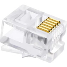 ÖNÇ - PRİME Powermaster Telefon Soketi 6p/6c (100'LÜ Paket)