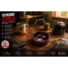 Ümraniye 3D Motogift Honda Motosiklet Tutkunlarına Özel Lastik Tasarımlı Masaüstü Anahtarlık Kasesi