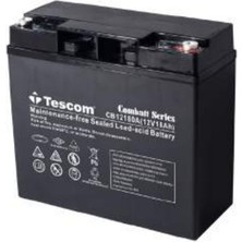 ÖNÇ - PRİME Tescom Combatt CBL12-18 12V 18AH Tam Bakımsız Kuru Akü