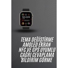 Armüz Akıllı Saat 2.02 Inch Nabız Ölçer Arama Konuşma Müzik Dinleme