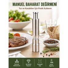 Armüz Sağlıklı ve Dayanıklı Gıda Sınıfı Paslanmaz Çelik Öğütücü Yeni Nesil