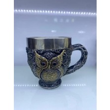 Uslucan Alışveriş Baykuş Çelik Kupa Bardak Kod 6931
