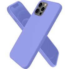 Eco Apple Iphone 12 Pro Max Kılıf First Silikon - Mor