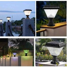 Noas Solar Bahçe Aydınlatma Set Üstü LED Armatür Işık, Gündüz Gece Sensörlü 2 Yıl Garantili
