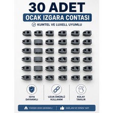 Serhat Deniz Kumtel Ocak Izgara Contası 30 Adet Ankastre Uyumlu