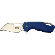 ALK Isonzo 1396BL Mavi Kamp Çakı 18CM - Yarı Otomatik, Kemerlikli, Kutulu