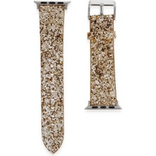 ALK Apple Watch 38MM Starry Taşlı Kordon - Gold