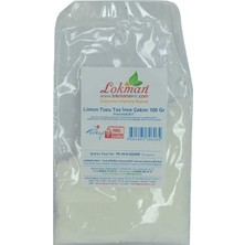 Vexor Limon Tuzu Toz Ince Çekim 100 gr Paket