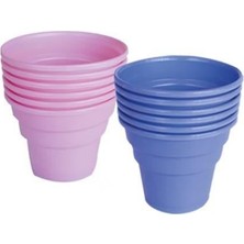 Vexor 334 Plastik Renkli Cup Bardak 6lı