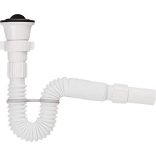 Vexor Lavabo ve Evye Sifonu 32 mm Çıkışlı