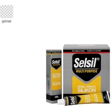Vexor Genel Amaçlı Tüp Silikon 50 ml Şeffaf