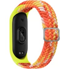 Vexor Mi Band 4 Star Kordon - Turuncu-Sarı