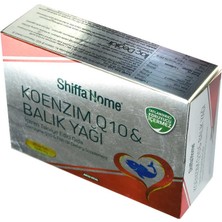 Vexor Shiffa Home Koenzim Q10 & Balık Yağı Yumuşak Jel 1340 Mg x 30 Kapsül