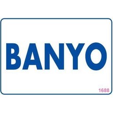 Vexor Banyo Uyarı Levhası 17,5X25 KOD:1688