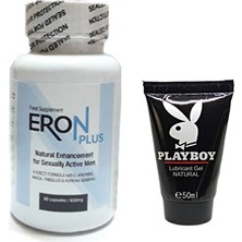 Vexor Ontic Playboy Lubricant 50 ml  Jel + Eron Plus 60LI Erkeklere Özel