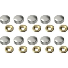 Vexor Krom Vida Tapası 16 mm 10 Adet