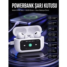 Armüz Kulak Içi Bluetooth Kulaklık Ekranlı Müzik Dinleme Çağrı Cevaplama Siyah Yeni Nesil
