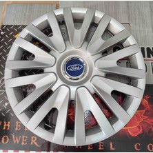 Yk 15 Inç Ford Focus / Fiesta / Tourneo / Connect Uyumlu Jant Kapağı 4'lü Takım Amblem Hediyeli