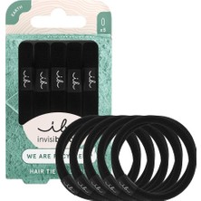Nacario Invisibobble Hair Tie Black 5 Adet Saç Lastiği