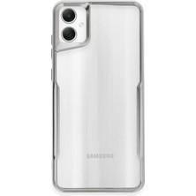 Aconcept Newface  Galaxy A05 Kılıf Boyi Silikon Kapak - Gümüş