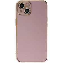 ALK Mey Ithalat®  iPhone 15 Kılıf Volet Silikon - Mor