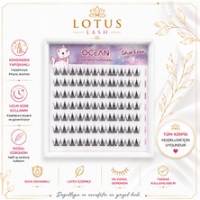 Ocean Kendinden Yapışkanlı Anime Tarzı Hazır Volume Demet Kirpik 90 Adet (Glue Free) - ASU-417
