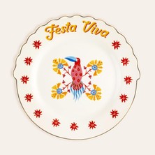 Nacario Luohu Porselen Pasta Tabağı 20 cm