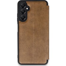 Aconcept Newface  Galaxy A35 5g Kılıf Flip Cover - Taba