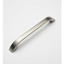 Nacario Göksu 10 Adet Inox Metal Mutfak Dolap Kulpları, Çekmece Kapak Kulbu, Mobilya Kulp (96 Mm)
