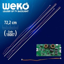 ALK 65’’ Inç 90 Ledli 72 cm Universal Tv WK-1374 E-Led Takımı