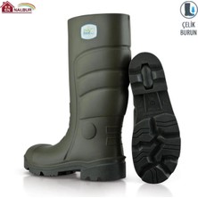 Colezium Pollyboot Vega 44 Numara Çelik Blu Çizme Poliüratan