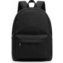 Mypolo Nova Su Geçirmez Siyah Unisex Günlük Sırt Çantası - Şık Seyahat Çantası