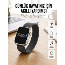 Armüz Android ve Ios Uyumlu Uyku ve Sağlık Takibi Yapabilen 3 Kordonlu Akıllı Saat