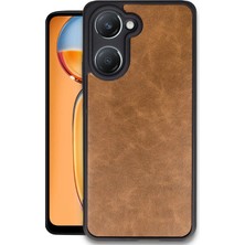 Aconcept Newface Vivo Y18 Kılıf Aras Deri Kapak - Taba