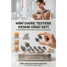 ALK Hobi Makine Uyumlu Hss Mini Testere Disk Seti 6 Parça - Ahşap Metal Kesici Gravür Ucu 723176