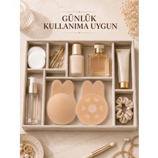 Mey İthalat Mey Ithalat® Görünmez Kendinden Yapışkanlı Destek Pedi Yeniden Kullanılabilir Silikon Destek Pedi