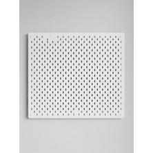 Ardel Beyaz Delikli Pano Duvar Organizeri 56 x 56 cm Farklı Ebatlar ile Dayanıklı Düzenleyici