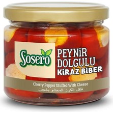Bezos Kiraz Biber Peynir Dolgulu 290 gr