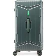 Benetton 2li Valiz Seti Orta+Kabin Çekçekli Valiz Seti 14BNT8020