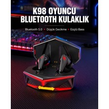 Mey İthalat Mey Ithalat® Bluetooth 5.0 Kablosuz Gaming Kulaklık Suya Dayanıklı Yeni Nesil
