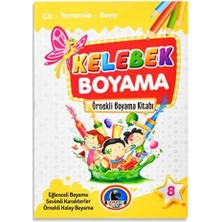 Bezos Kelebek Boyama Kitabı 32 Sayfa
