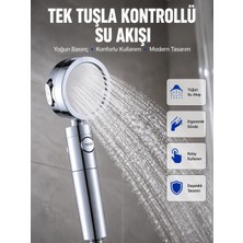 Armüz Masaj ve Yağmur Modlu Su Tasarruflu Duş Başlığı