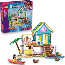 Mey İthalat LEGO Friends Fok Balıklı Yazlık Ev 42699 – 7 Yaş ve Üzeri Çocuklar Için Leo, Liann ve Paisley Mini Bebekleri ile 2 Oyuncak Hayvan Içeren Yaratıcı Oyuncak Yapım Seti, Hediye Fikri (400 Parça)
