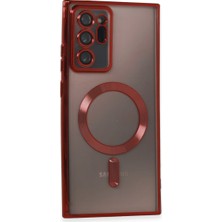 Ozka Concept Koruyucu Kapak Note 20 Ultra Kross Magneticsafe Kapak - Kırmızı