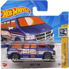 Mey İthalat Hot Wheels - Dodge Van - Hw 55 Race Team 2/5 - HKH67 - Short Card - Good Year - Ram - Mattel 2023