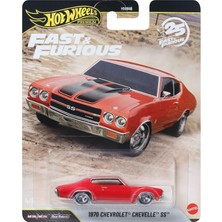 Mey İthalat Hot Wheels 2026 Premium Fast & Furious 1970 Chevrolet Chevelle™ Ss™, Koleksiyonluk Araba, Metal/metal, Real Riders, 4/5