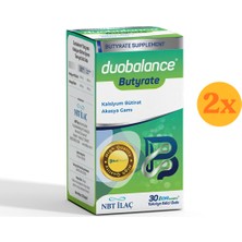 Nbt Life Duobalance Butyrate - Kalsiyum Bütirat İçeren Takviye Edici Gıda - 30 Kapsül - 2 Adet (Toplam 60 Kapsül) - Dezenfektan Hediyeli