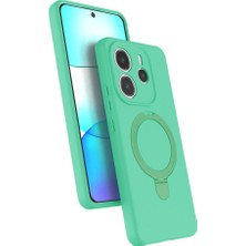 Ozka Concept Koruyucu Kapak Note 14 4g Standlı Kapak - Yeşil
