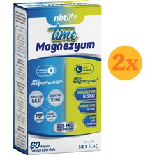 Nbt Life Time Magnezyum - Malat, Sitrat, Vitamin B6 ve B12 - 60 Kapsül - 2 Adet (Toplam 120 Kapsül)